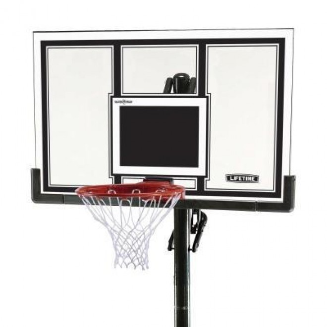 Adjustable Portable Basketball Hoop (54-Inch Polycarbonate) 234