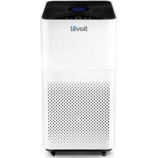 Air Purifier for Home Large Room with True HEPA Filter, Cleaner for Allergies and Pets, Smokers, Mold, Pollen, Dust, Quiet Odor Eliminators for Bedroom, Smart Auto Mode, LV-H135, White