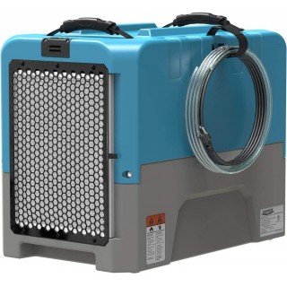 Compact Dehumidifier auto Shut Off with Built-in Pump, cETL Listed, 5 Years Warranty, up to 180 PPD (Saturation) Water Removal Per Day, Blue