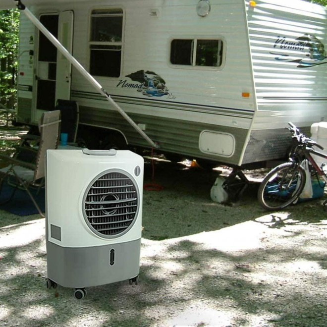 MC18M Indoor/Outdoor Portable 500 Sq Ft Evaporative Swamp Air Cooler
