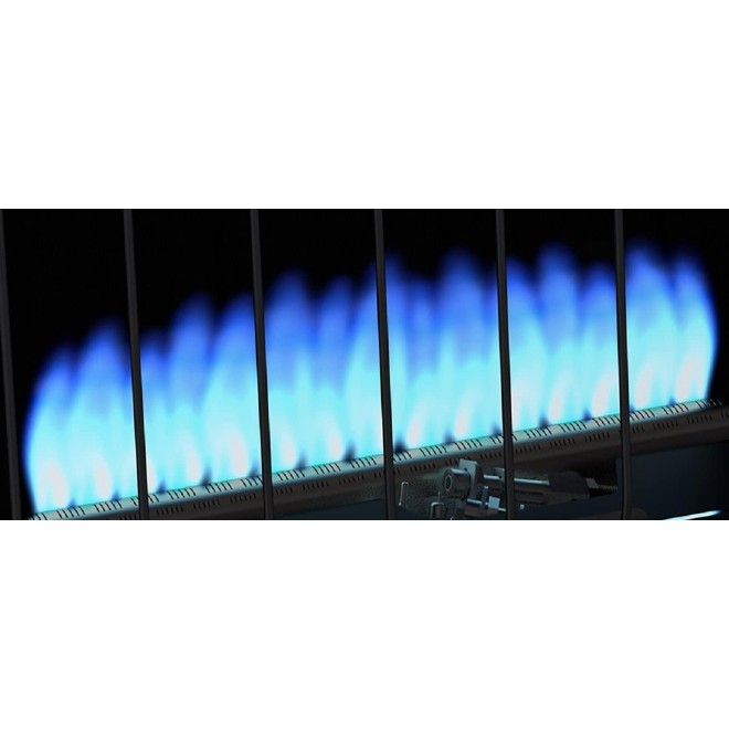 IBF10PMDG 10,000 BTU Liquid Propane Blue Flame Vent Free Ice House Heater