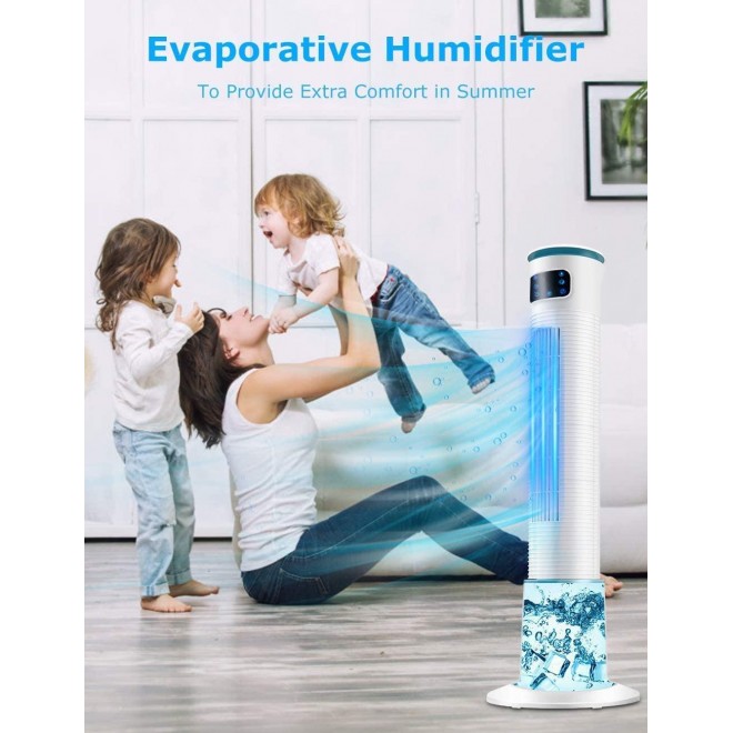 2-in-1 Evaporative Air Cooler, 43