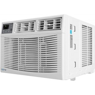 10,000 BTU Window Air Conditioner - Energy Star Certified AC Unit with Digital Thermostat and Easy-to-Use Remote Control - Ideal for Rooms up to 450 Square Feet