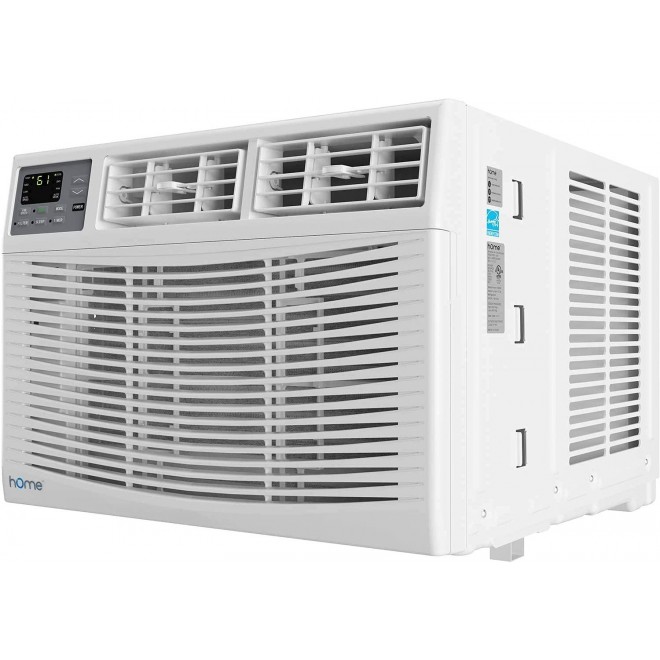 10,000 BTU Window Air Conditioner - Energy Star Certified AC Unit with Digital Thermostat and Easy-to-Use Remote Control - Ideal for Rooms up to 450 Square Feet