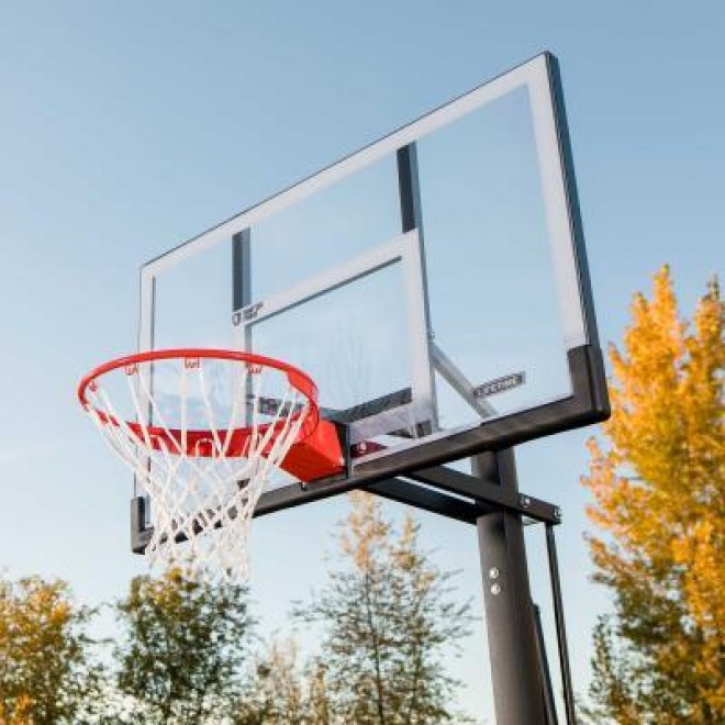 Adjustable In-Ground Basketball Hoop (54-Inch Polycarbonate) 256